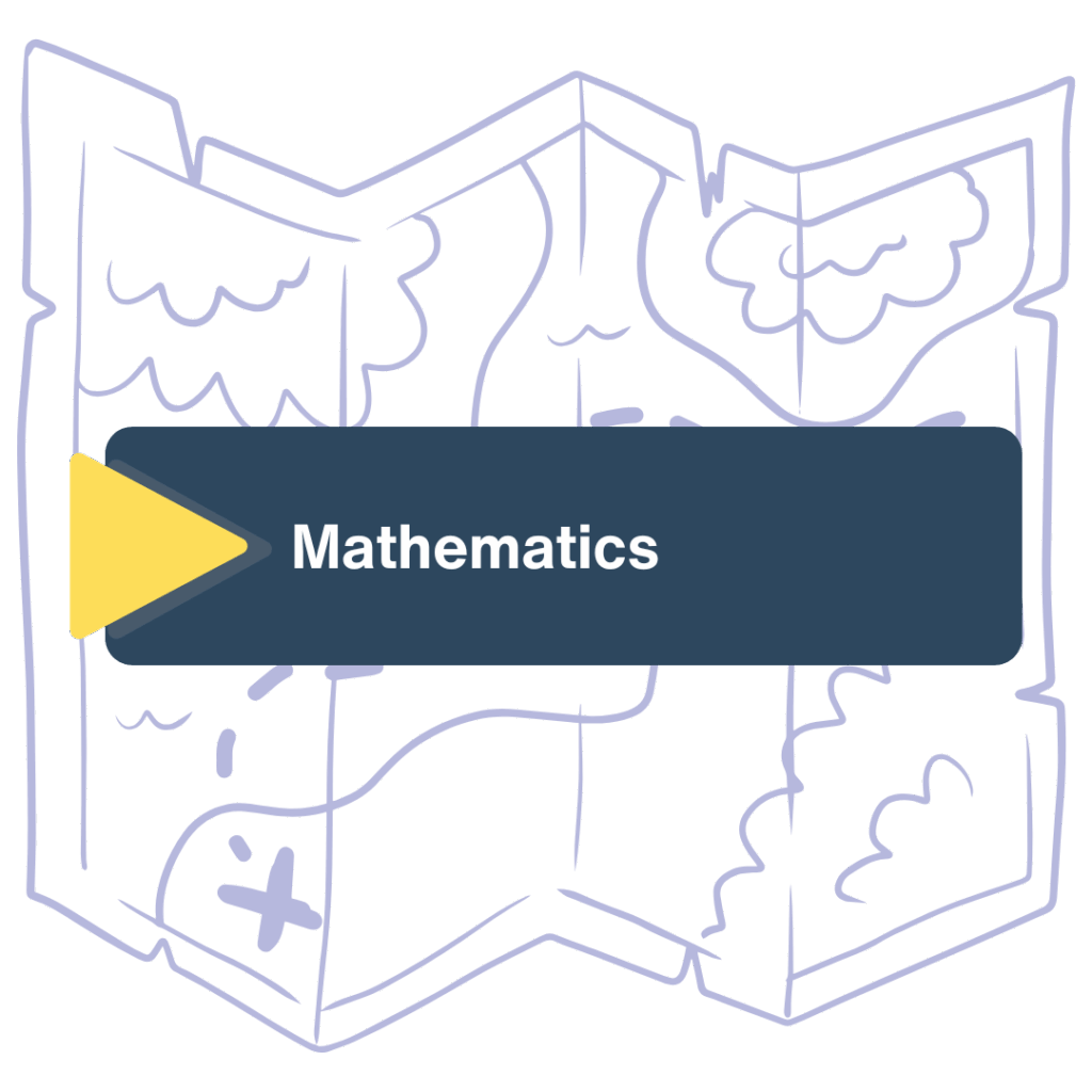 Click here to access the Mathematics Curriculum Maps. A dark blue button with a map under that you click to go to the ICV mathematics curriculum maps.